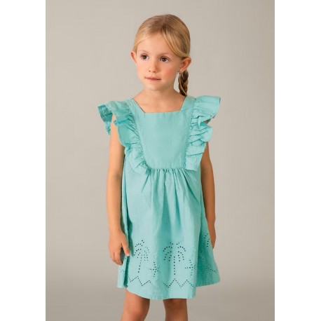 Vestido calados niña Mayoral