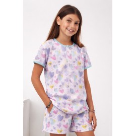 Pijama niña "Corazones"