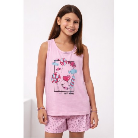Pijama niña "Caramelos"
