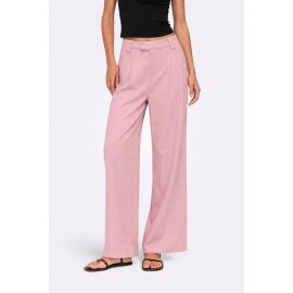 Pantalón fluido lino mujer ONLY
