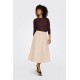Falda midi mujer ONLY