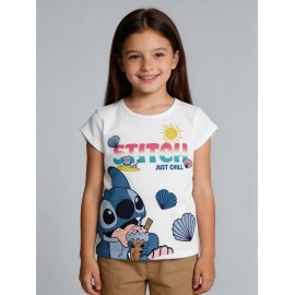 Camiseta niña Stitch
