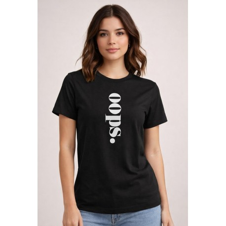 Camiseta "Opps." mujer ONLY