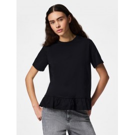 Camiseta volante mujer Pieces