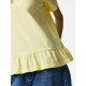 Camiseta volante mujer Pieces