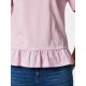 Camiseta volante mujer Pieces