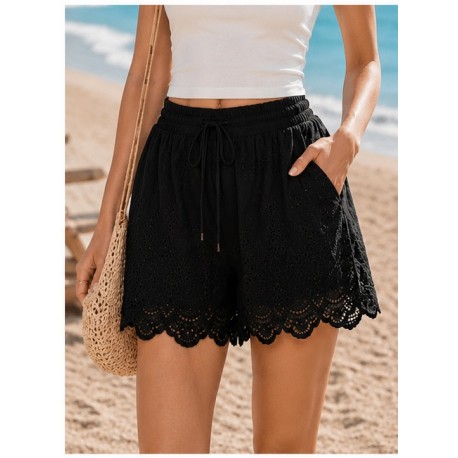 Short perforado mujer