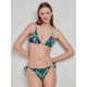 Top bikini estampado mujer Gisela