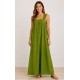 Vestido mujer tirantes lazo