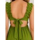 Vestido mujer tirantes lazo