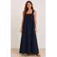 Vestido mujer tirantes lazo