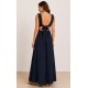 Vestido mujer tirantes lazo