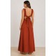 Vestido mujer tirantes lazo