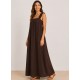 Vestido mujer tirantes lazo