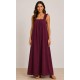 Vestido mujer tirantes lazo