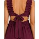 Vestido mujer tirantes lazo