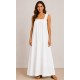 Vestido mujer tirantes lazo