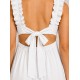 Vestido mujer tirantes lazo