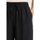 Pantalón liso fluido mujer bolsillo