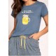 Pijama mujer "Limones"