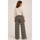 Pantalón fluido mujer estampado