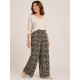 Pantalón fluido mujer estampado
