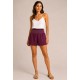Short fluido mujer gomas