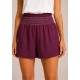 Short fluido mujer gomas
