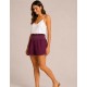 Short fluido mujer gomas