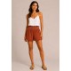 Short fluido mujer gomas
