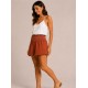 Short fluido mujer gomas