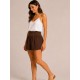 Short fluido mujer gomas