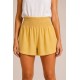 Short fluido mujer gomas