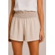 Short fluido mujer gomas