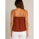 Top tirantes tachuelas mujer