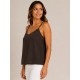 Top tirantes tachuelas mujer
