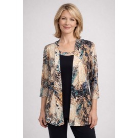 Doble prenda estampados mujer