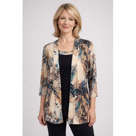 Doble prenda estampados mujer