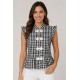 Blusa cuadros vichy mujer