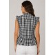 Blusa cuadros vichy mujer