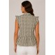 Blusa cuadros vichy mujer