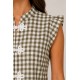 Blusa cuadros vichy mujer