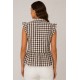 Blusa cuadros vichy mujer