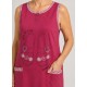 Vestido mujer "Chanclas" algodón
