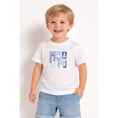 Camiseta logo Mayoral niño