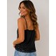Top lencero encaje mujer