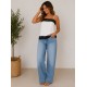 Top lencero encaje mujer