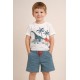 Conjunto niño "Dinos" algodón