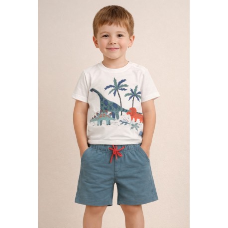 Conjunto niño "Dinos" algodón