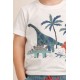 Conjunto niño "Dinos" algodón